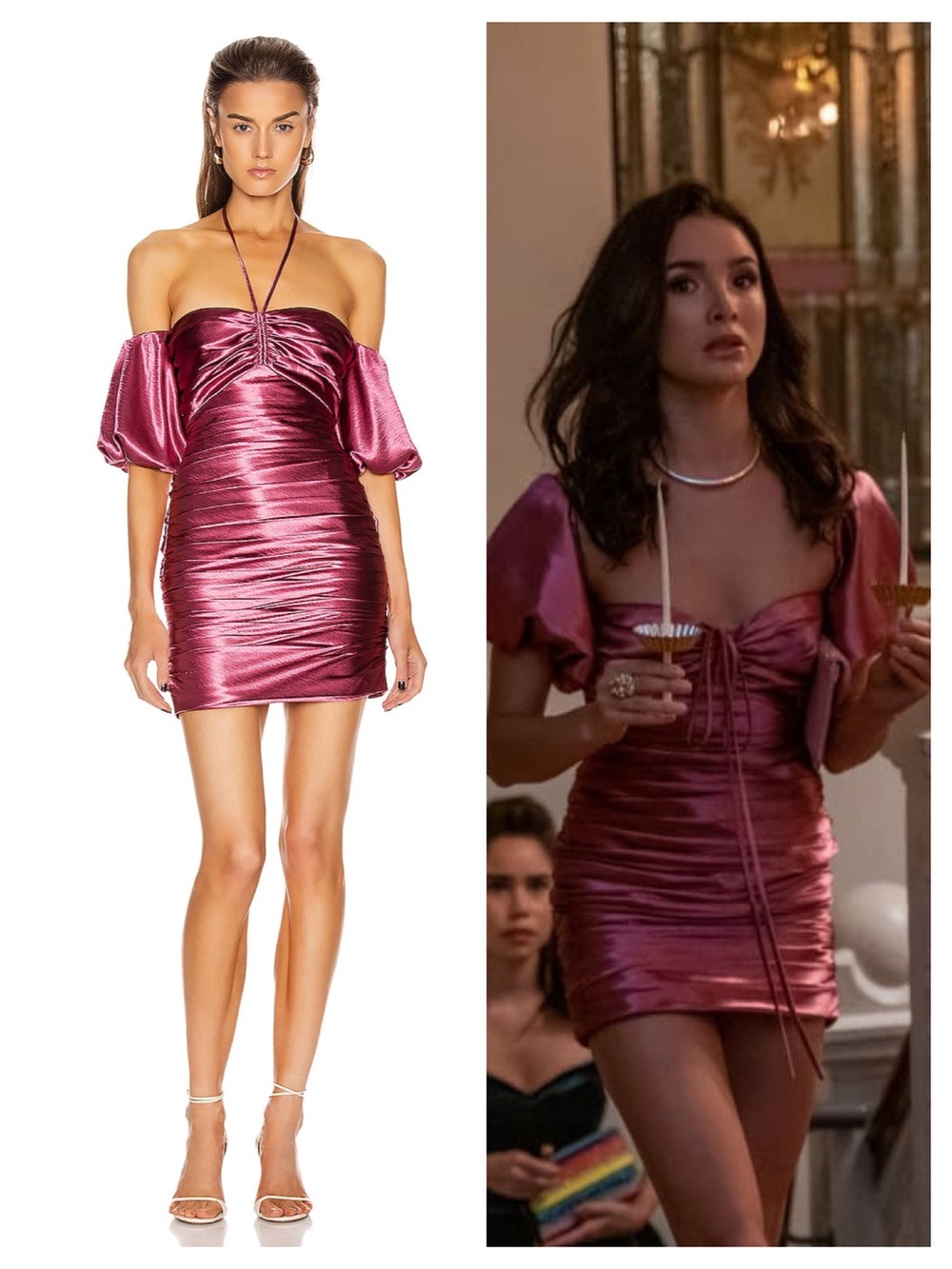 Cinq a Sept Tati Dress Pink Sapphire Size 4